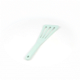 Met Lux Teal Silicone High Temperature Slotted Turner / Spatula - 12 1/4" - 200 count box