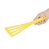 Met Lux Yellow Silicone High Temperature Slotted Turner / Spatula - 12 1/4" - 1 count box