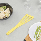 Met Lux Yellow Silicone High Temperature Slotted Turner / Spatula - 12 1/4" - 1 count box