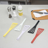 Met Lux Yellow Silicone High Temperature Slotted Turner / Spatula - 12 1/4" - 1 count box