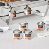 Fire Tek 2 Hour Wick Chafing Fuel - 12 Pack, with Safety Twist Cap and Lid Opener - 1 count box