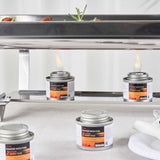 Fire Tek 2 Hour Wick Chafing Fuel - 12 Pack, with Safety Twist Cap and Lid Opener - 1 count box