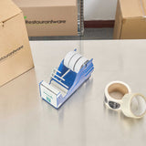 Handy Tek Manual Multi-Roll Tape and Label Dispenser - 3" Working Width - 9 1/2" x 4" x 5 1/4" - 1 count box