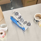 Handy Tek Manual Multi-Roll Tape and Label Dispenser - 3" Working Width - 9 1/2" x 4" x 5 1/4" - 1 count box
