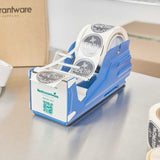 Handy Tek Manual Multi-Roll Tape and Label Dispenser - 3" Working Width - 9 1/2" x 4" x 5 1/4" - 1 count box