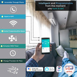 Pioneer® Quantum Ultra™ 9,000 BTU 23 SEER2 115V High-Wall Ductless Energy-Star Mini-Split Air Conditioner Inverter Heat Pump Full Set
