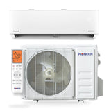 Pioneer® Quantum Ultra™ 12,000 BTU 24 SEER2 230V High-Wall Ductless Energy-Star Mini-Split Air Conditioner Inverter Heat Pump Full Set